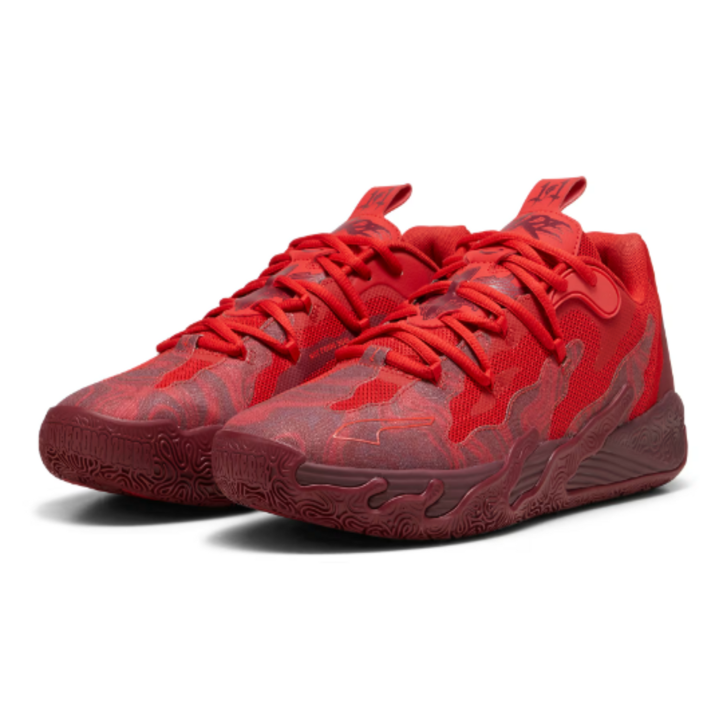 Puma Men's Red MB.03 Lo Team Sneakers |Puma In Lebanon