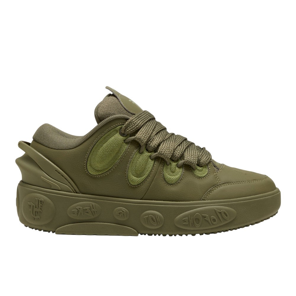 Puma Men's Loden Green/Olive Green La Francé Oak Tree Lace Up Sneakers | Puma In Lebanon