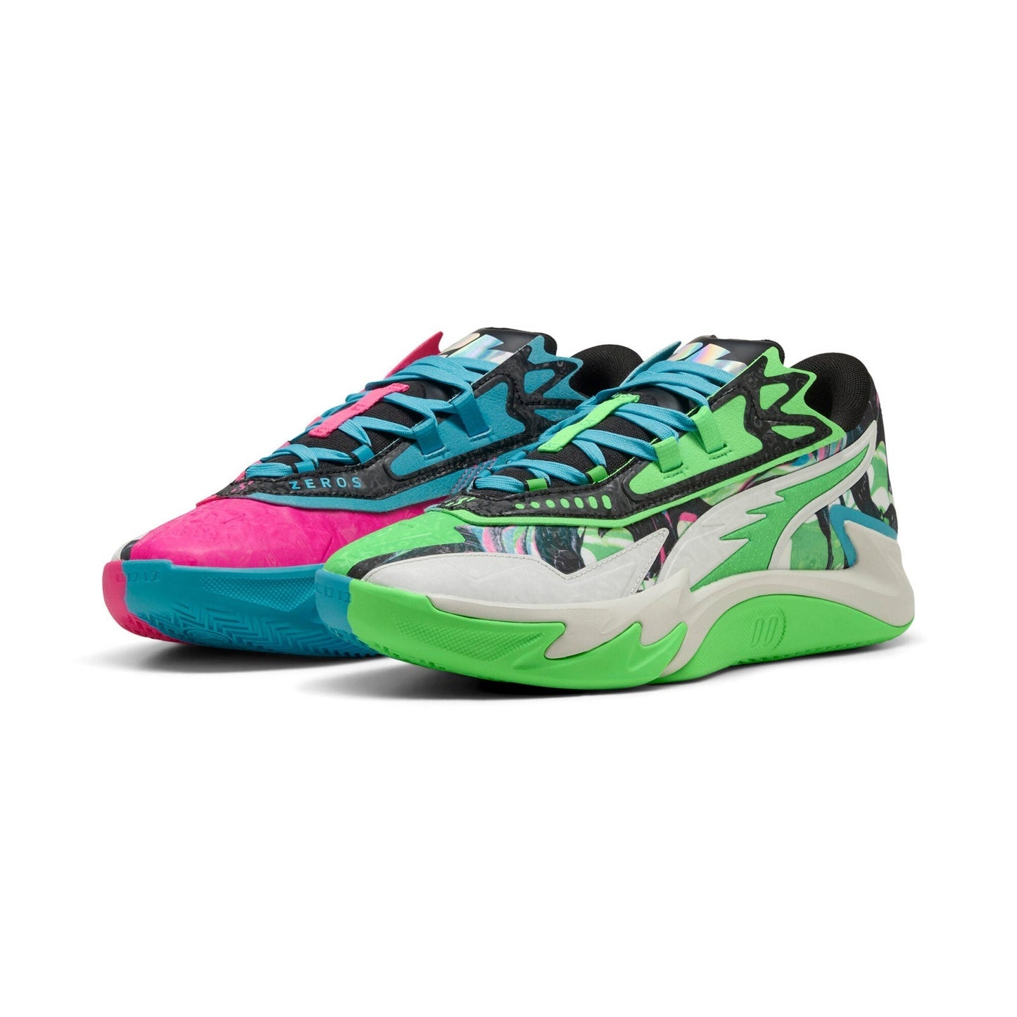 Puma Men's Multicolor Scoot Zeros Athletic Basketball Sneakers | Puma In Lebanon